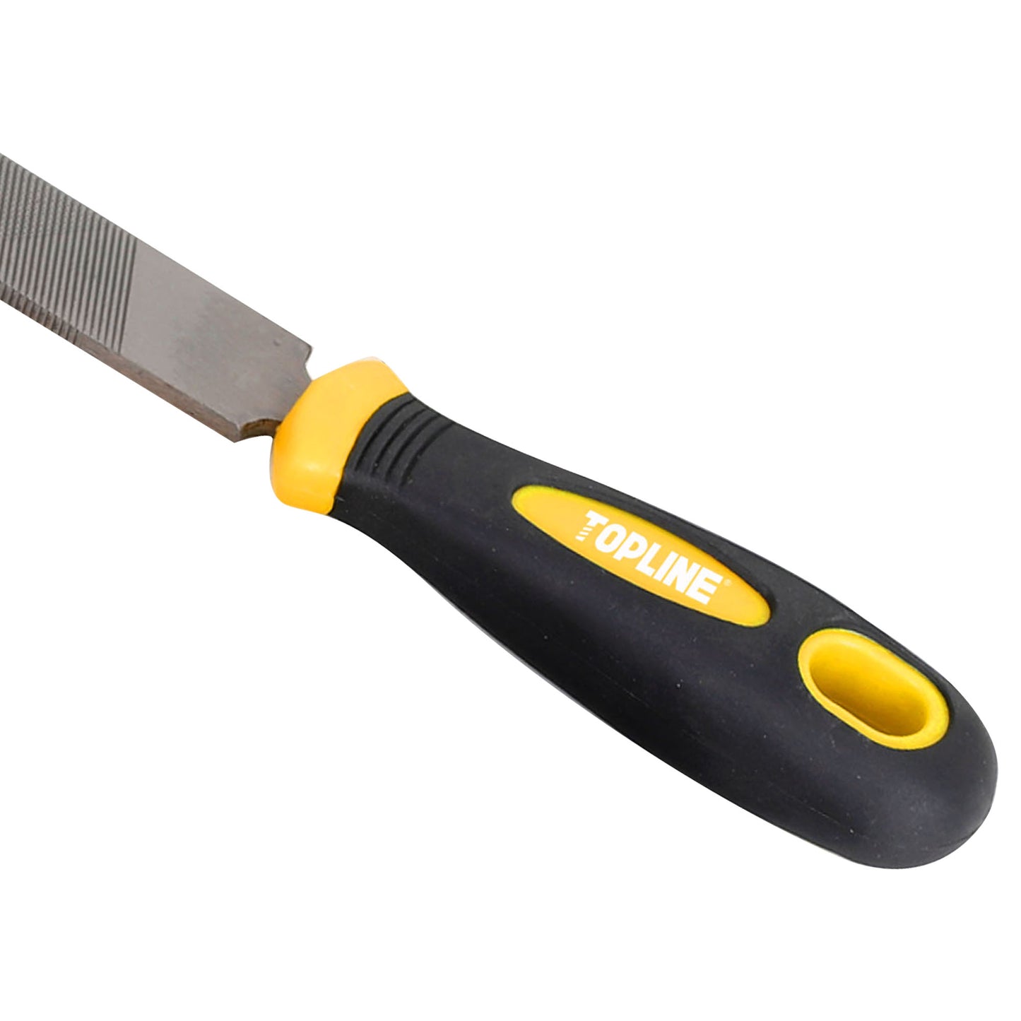 TOPLINE Files with Bi-material Handle, Rasps, Perfect for Basic Home Maintenance