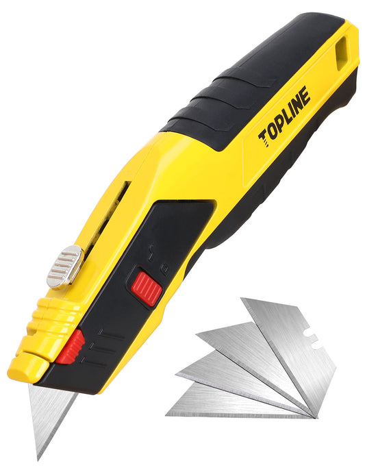 TOPLINE Heavy Duty Auto-Loading Utility Knife